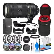 Nikon AF-S 70-200mm f/2.8E FL ED VR Lens (20063) Intl Model Bundle