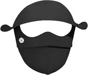 Lesunbak Face for Sun Protection,Sunscreen Face Veil - Cool Women Sun Protection, Ice Silk Full Face, Stylish Uv Face Shield for Outdoors, Camping, Hiking, Running