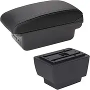 Car Centre Console Storage Box for Skoda for Fabia 3 for Combi 2015-2020 Car Armrest Box Retrofit Parts Storage Box Car Accessorie BHYYDSS(B2 3USB)