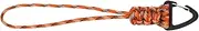 Carabiner Lanyard - Paracord CLIPS Keychain Clip | ROPE PARACORD KEY KEY | Elastic Bungee Cord | Quick Release Triangle Buckle Lock Clip for Women Men Travel