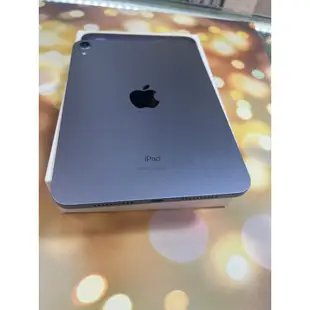 展示機出清🌟有店面保固一個月🌟大容量平板🔥ipad Mini 6代 8.3吋 256G 紫色 ➡️wifi版