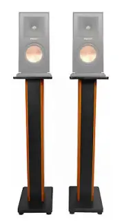 (2) 36" Bookshelf Speaker Stands For Klipsch RP-150M Bookshelf Speakers