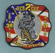 MEMPHIS TENNESSEE ENGINE 36 RESCUE 2 COMPANY FIRE PATCH BULLDOG