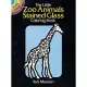 The Little Zoo Animals Stained Glass Coloring Book