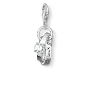 Buy Charm Pendant "Wedding Rings" by Thomas Sabo online - THOMAS SABO Australia