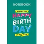 HAPPY BIRTDAY GIFT: BIRTHDAY GIFT FOR HER, BIRTHDAY GIFT, GIRLFRIEND GIFT, LOVE NOTES JOURNAL, CUTE GIFT FOR GIRLFRIEND, ONLY FOR THIS BIR