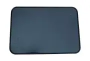 Neal Enterprises old school BMX Number Plate - RECTANGLE - BLACK