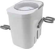 Portable Hand Operated Drum Washing Machine, Energy Saving and Crank Laundry Wringer Washing Machine Manual Clothes Washer for Camping Apartments RV Dormitory Business Trip