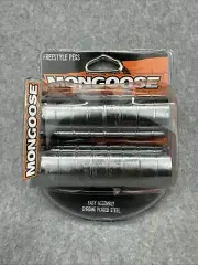 Mongoose MG505T Freestyle Pegs Bicycle Pacific Chrome Plated Steel New BMX 01