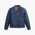 LEVIS 男款 牛仔外套 TYPE 1復古寬鬆 精工深藍染水洗 COOLMAX吸濕排汗 A3174-0001