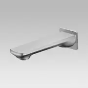 Esperia Chrome Brushed Nickel Wall Bath / Spout