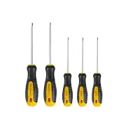 Triangle Screwdrivers Sets 5-Pieces, Magnetic Tip Screwdriver Bit with Nonsli...