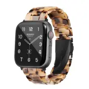 Compatible With Apple Watch Band 38mm 40mm 42mm 44mm Thin Light Resin Strap B...