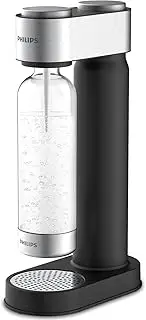 [Philips] Soda Maker with 1L PET Bottle, Black