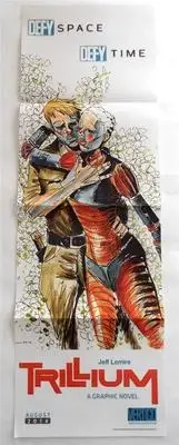 NEW Jeff Lemire TRILLIUM Promotional Poster Vertigo Defy Space Defy Time