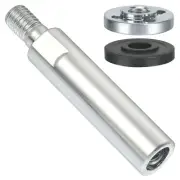 Angle Grinder Extension Connecting Rod 80mm M10 Thread Shaft Polisher Set Kit