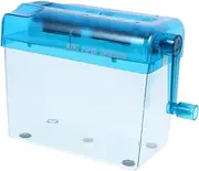 Operitacx Hand Crank Paper Shredder for Home Office School Manual Paper Shredder Cut Paper Bills Receipts Cards Sturdy and Easy to Use