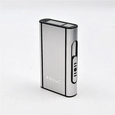 Styles FOCUS Automatic Loading Cigarette Case Dispenser (Silver Color)
