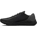 Under Armour Men's Charged Pursuit 3 Running Shoe, Black (002)/Black, 10, Black-