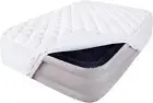 Mattress Pad Down Alternative Topper Air Bed Protector Cover Fitted Pillow Top