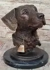 Bronze Statue DEAL Adorable Labrador Puppy Art Deco Dog Sculpture Sale