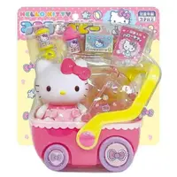 在飛比找蝦皮購物優惠-♥小玫瑰日本精品♥ Hello Kitty 嬰兒推車玩具 娃