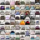 Soft Quilt Duvet Doona Cover Set Single Double Queen King Size Bed Pillowcase