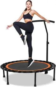 Ouroad Mini Fitness Trampoline Rebounder for Adults and Kids Indoor&Outdoor