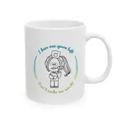 Ceramic Mug, (11oz, 15oz) One Spoon Left Dont Make Me Use It