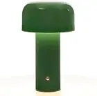 Mushroom Cordless Table Lamp,Dimmable Rechargeable Patio Lamp,Small Portable Bed