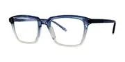 Paradigm Ezekiel Cerulean Men's Glasses Blue Size 54 - Private Health Rebate - Blue Light Block Available