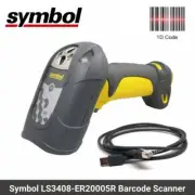 Symbol LS3408-ER20005R 1D Handheld Barcode Scanner Extended Range Laser Reader