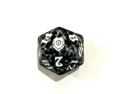 Magic MTG Spindown Counter (Dice/Die) Nov 2022 'Commander Legends D&D - Black'