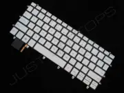New Genuine Dell XPS 13 9370 9380 US English QWERTY White Keyboard 0FXCRT FXCRT