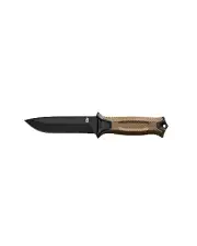Gerber Strongarm Fixed Blade Knife - Fine Edge, Black | Durable Survival Tool