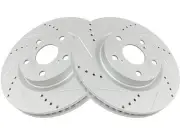 TRQ 26SP11F Front Brake Rotor Set Fits 2009-2013 Toyota Matrix (for: Toyota)