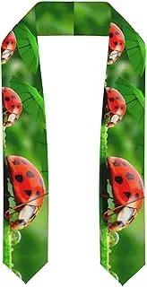 [EdWal] Funny Ladybug print Graduation Stole and Sash Class for Unisex Adult Honor Stole Honor Stole of 2025