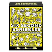 Six Second Scribbles Kids/Childrens Family Tabletop Drawing Game Set 8y+