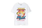 Sonic The Hedgehog Unisex Adult Tasty Tacos T-Shirt (White) - UTNS7636