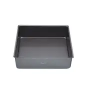 Mastercraft 30cm Heavy Loose Base Non-Stick Square Deep Cake Pan Baking Black