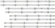 8 PCS LED Backlight Strip Fit for LG AGF78400301 LC370DXE-SFR1 LATWT370R 37LN541U 37LN540R 37LN540S 37LN5400 37LN5404-ZA 37LN5405-ZA