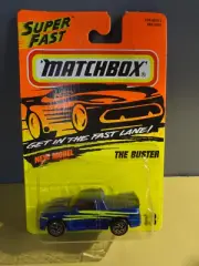 1996 MATCHBOX NEW MODEL SUPERFAST - BLUE - THE BUSTER