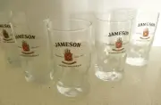 5 x JAMESON Whisky Glasses - Pinch Glasses - 200ml