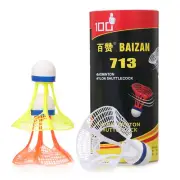3pcs Nylon Shuttlecocks Badminton Shuttlecocks Indoor Q1H3