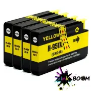 4 Yellow Ink Cartridge replace for HP 950XL 951XL OfficeJet 8625 8630 8640 8660