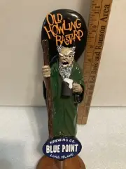 BLUE POINT BREWING OLD HOWLING BASTARD draft beer tap handle. NEW YORK
