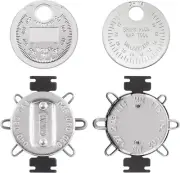 2Pcs Spark Plug Gap Gauge Measuring Tool Set, Spark Plug Gapper Wire Gap Tool SA