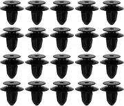 eMagTech 20Pcs Door Trim Panel Retainer Clip Door Card Trim Panel Clips 7H0843213 Door Trim Fastening Clip Door Interior Buckle Compatible with VW T5 T6, Black
