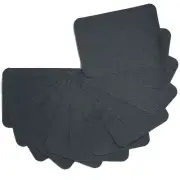 12PCS Fabric Iron on Patches Inside & Outside Strong Glue 100% Cotton Repair ...