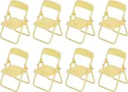 30pcs Mini Chair Shape Cell Phone Stand, Multicolour Folding Chair Phone Stand, Mini Folding Chair Cell Phone Stand, Foldable Universal Candy Color Mobile Phone Holder, Multi